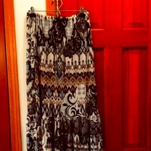 This cute one world  skirt is a size M .